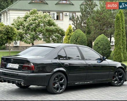 Черный БМВ 5 Серия, объемом двигателя 2.93 л и пробегом 408 тыс. км за 14000 $, фото 7 на Automoto.ua