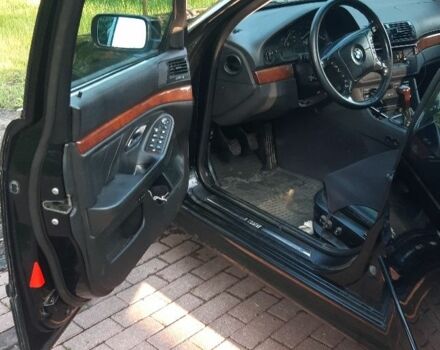 Черный БМВ 5 Серия, объемом двигателя 2.5 л и пробегом 298 тыс. км за 3560 $, фото 8 на Automoto.ua