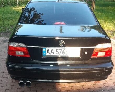 Черный БМВ 5 Серия, объемом двигателя 2.5 л и пробегом 298 тыс. км за 3560 $, фото 5 на Automoto.ua