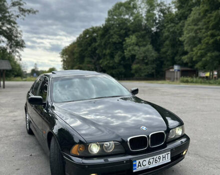 Черный БМВ 5 Серия, объемом двигателя 3 л и пробегом 348 тыс. км за 6700 $, фото 2 на Automoto.ua