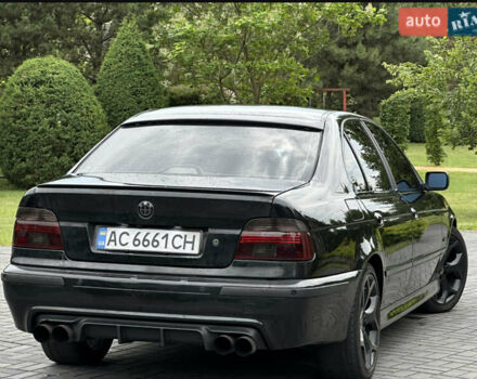 Черный БМВ 5 Серия, объемом двигателя 2.93 л и пробегом 408 тыс. км за 14000 $, фото 6 на Automoto.ua