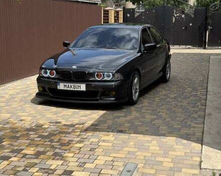 Черный БМВ 5 Серия, объемом двигателя 3 л и пробегом 355 тыс. км за 9200 $, фото 5 на Automoto.ua