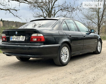 Черный БМВ 5 Серия, объемом двигателя 2.5 л и пробегом 645 тыс. км за 6000 $, фото 15 на Automoto.ua
