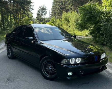 Черный БМВ 5 Серия, объемом двигателя 3 л и пробегом 455 тыс. км за 11499 $, фото 3 на Automoto.ua