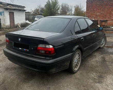 Черный БМВ 5 Серия, объемом двигателя 3 л и пробегом 446 тыс. км за 6500 $, фото 4 на Automoto.ua
