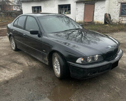 Черный БМВ 5 Серия, объемом двигателя 3 л и пробегом 446 тыс. км за 6500 $, фото 3 на Automoto.ua
