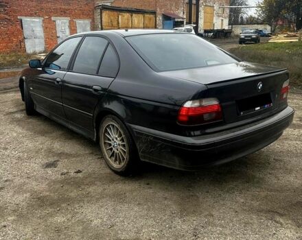 Черный БМВ 5 Серия, объемом двигателя 3 л и пробегом 446 тыс. км за 6500 $, фото 6 на Automoto.ua