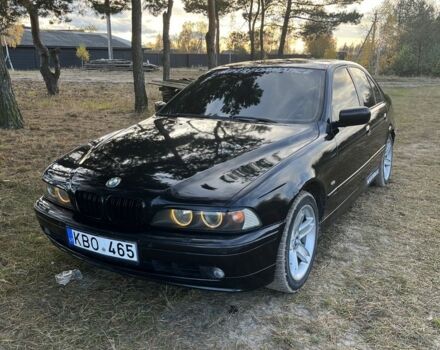 Черный БМВ 5 Серия, объемом двигателя 3 л и пробегом 440 тыс. км за 3100 $, фото 3 на Automoto.ua