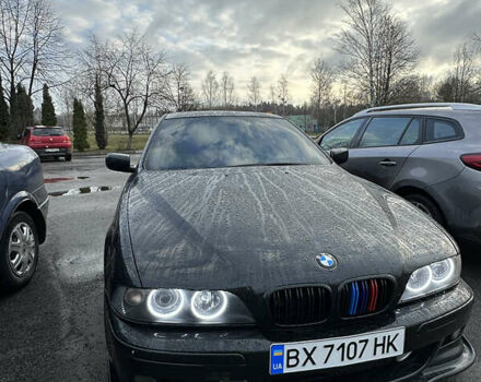 Черный БМВ 5 Серия, объемом двигателя 3 л и пробегом 455 тыс. км за 11499 $, фото 14 на Automoto.ua