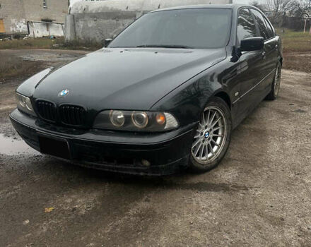 Черный БМВ 5 Серия, объемом двигателя 3 л и пробегом 446 тыс. км за 6500 $, фото 1 на Automoto.ua