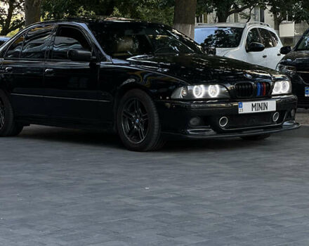 Черный БМВ 5 Серия, объемом двигателя 3 л и пробегом 455 тыс. км за 11499 $, фото 5 на Automoto.ua