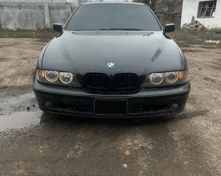 Черный БМВ 5 Серия, объемом двигателя 3 л и пробегом 446 тыс. км за 6500 $, фото 2 на Automoto.ua