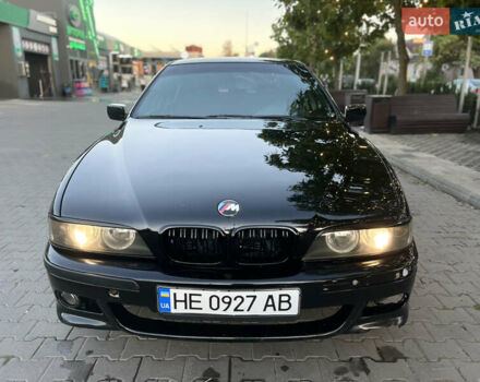 Черный БМВ 5 Серия, объемом двигателя 3 л и пробегом 370 тыс. км за 5350 $, фото 1 на Automoto.ua