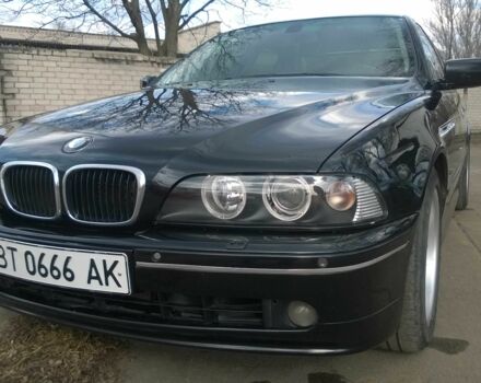 Чорний БМВ 5 Серія, об'ємом двигуна 2.5 л та пробігом 370 тис. км за 6600 $, фото 1 на Automoto.ua