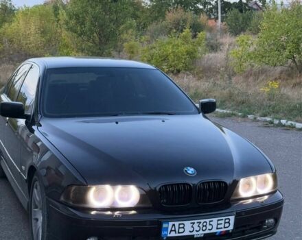 Черный БМВ 5 Серия, объемом двигателя 2.5 л и пробегом 395 тыс. км за 4999 $, фото 2 на Automoto.ua