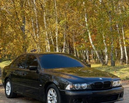 Черный БМВ 5 Серия, объемом двигателя 2.5 л и пробегом 550 тыс. км за 6300 $, фото 1 на Automoto.ua