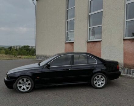 Черный БМВ 5 Серия, объемом двигателя 2.5 л и пробегом 395 тыс. км за 4999 $, фото 3 на Automoto.ua