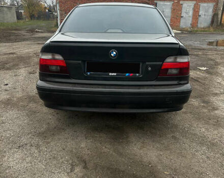 Черный БМВ 5 Серия, объемом двигателя 3 л и пробегом 446 тыс. км за 6500 $, фото 5 на Automoto.ua