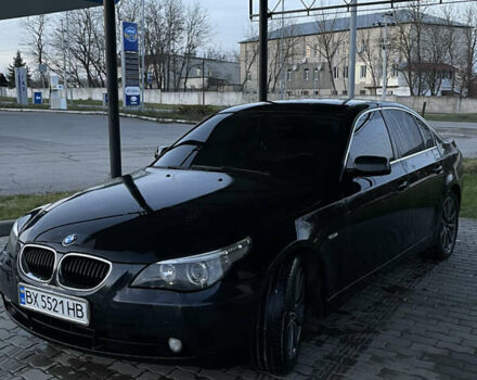 Черный БМВ 5 Серия, объемом двигателя 3 л и пробегом 390 тыс. км за 7800 $, фото 4 на Automoto.ua