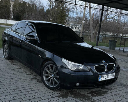 Черный БМВ 5 Серия, объемом двигателя 3 л и пробегом 380 тыс. км за 7800 $, фото 2 на Automoto.ua
