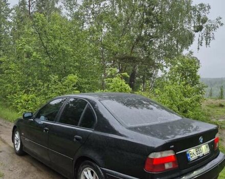 Черный БМВ 5 Серия, объемом двигателя 2.5 л и пробегом 349 тыс. км за 5900 $, фото 1 на Automoto.ua