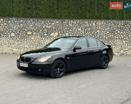 Черный БМВ 5 Серия, объемом двигателя 2.2 л и пробегом 298 тыс. км за 5950 $, фото 2 на Automoto.ua