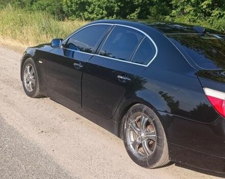 Черный БМВ 5 Серия, объемом двигателя 3 л и пробегом 382 тыс. км за 7600 $, фото 2 на Automoto.ua