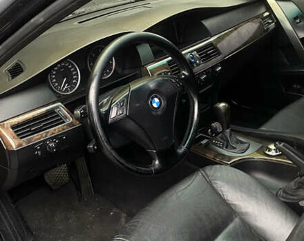 Черный БМВ 5 Серия, объемом двигателя 3 л и пробегом 370 тыс. км за 7500 $, фото 2 на Automoto.ua