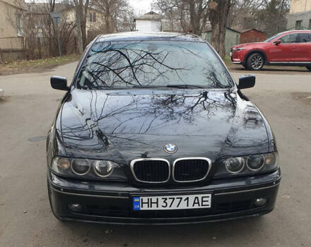 Черный БМВ 5 Серия, объемом двигателя 3.43 л и пробегом 372 тыс. км за 7000 $, фото 1 на Automoto.ua