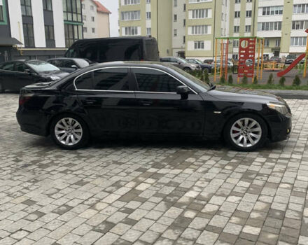 Черный БМВ 5 Серия, объемом двигателя 3 л и пробегом 447 тыс. км за 7799 $, фото 6 на Automoto.ua