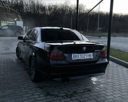 Черный БМВ 5 Серия, объемом двигателя 3 л и пробегом 380 тыс. км за 7800 $, фото 5 на Automoto.ua