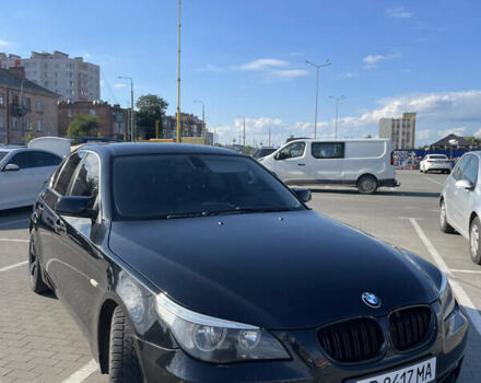 Черный БМВ 5 Серия, объемом двигателя 2.5 л и пробегом 370 тыс. км за 8100 $, фото 1 на Automoto.ua