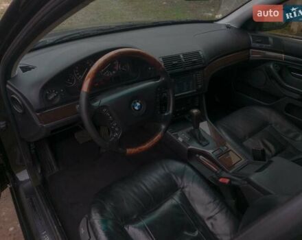 Черный БМВ 5 Серия, объемом двигателя 2.98 л и пробегом 400 тыс. км за 6500 $, фото 10 на Automoto.ua