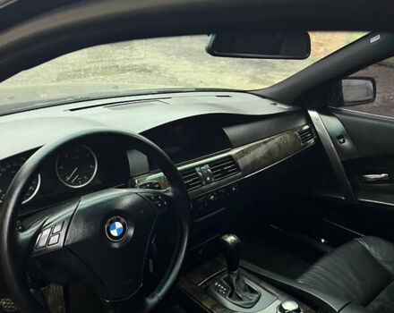 Чорний БМВ 5 Серія, об'ємом двигуна 3 л та пробігом 370 тис. км за 8300 $, фото 17 на Automoto.ua