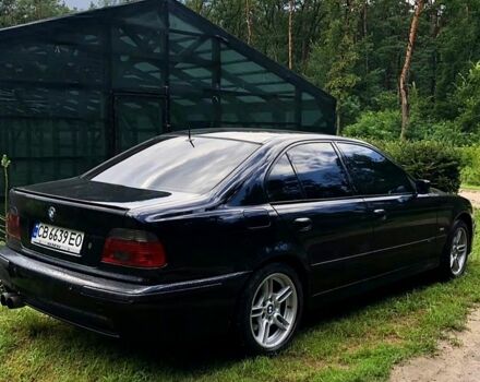 Черный БМВ 5 Серия, объемом двигателя 2.5 л и пробегом 396 тыс. км за 3900 $, фото 3 на Automoto.ua