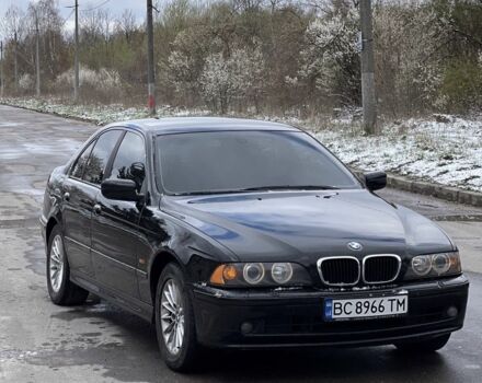 Черный БМВ 5 Серия, объемом двигателя 2.5 л и пробегом 300 тыс. км за 3500 $, фото 1 на Automoto.ua