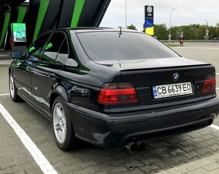 Черный БМВ 5 Серия, объемом двигателя 2.5 л и пробегом 396 тыс. км за 3900 $, фото 1 на Automoto.ua