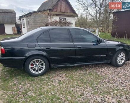 Черный БМВ 5 Серия, объемом двигателя 2.5 л и пробегом 349 тыс. км за 5900 $, фото 11 на Automoto.ua