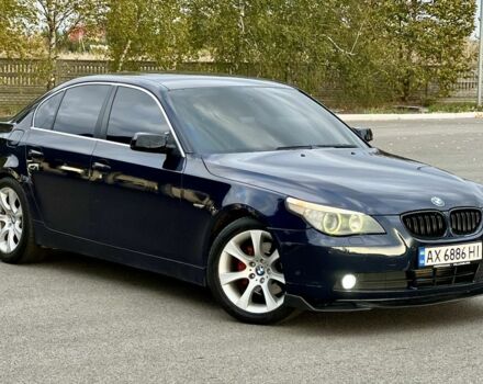 Черный БМВ 5 Серия, объемом двигателя 3 л и пробегом 295 тыс. км за 8599 $, фото 7 на Automoto.ua