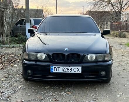 Черный БМВ 5 Серия, объемом двигателя 2.2 л и пробегом 455 тыс. км за 3999 $, фото 2 на Automoto.ua