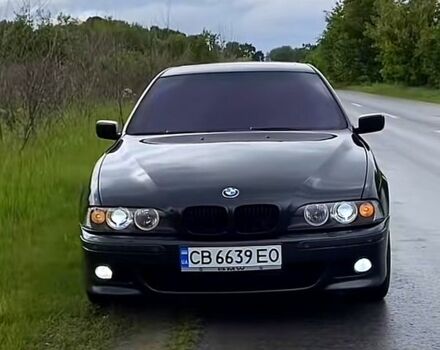 Черный БМВ 5 Серия, объемом двигателя 2.5 л и пробегом 396 тыс. км за 3900 $, фото 4 на Automoto.ua