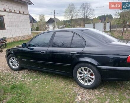 Черный БМВ 5 Серия, объемом двигателя 2.5 л и пробегом 349 тыс. км за 5900 $, фото 9 на Automoto.ua