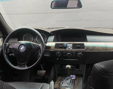 Черный БМВ 5 Серия, объемом двигателя 3 л и пробегом 370 тыс. км за 7500 $, фото 4 на Automoto.ua