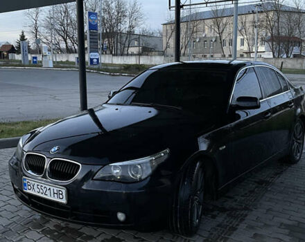 Черный БМВ 5 Серия, объемом двигателя 3 л и пробегом 380 тыс. км за 7800 $, фото 3 на Automoto.ua