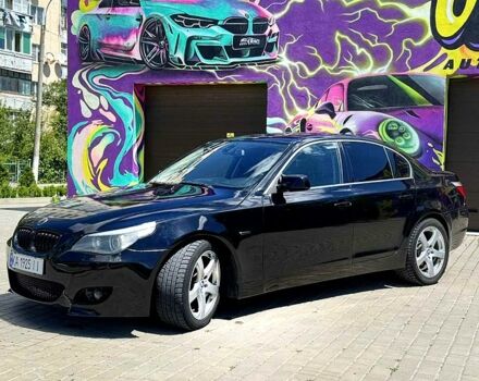 Черный БМВ 5 Серия, объемом двигателя 2.5 л и пробегом 350 тыс. км за 8500 $, фото 3 на Automoto.ua