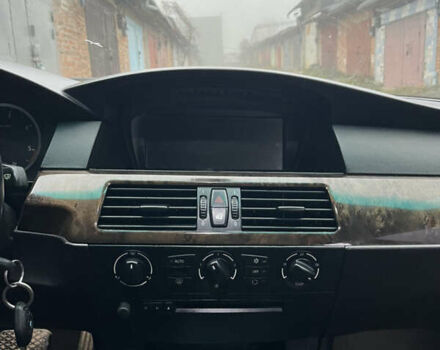 Чорний БМВ 5 Серія, об'ємом двигуна 3 л та пробігом 370 тис. км за 8300 $, фото 19 на Automoto.ua