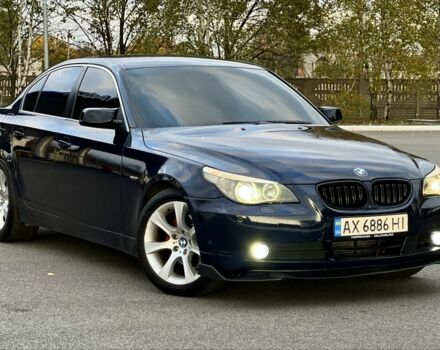 Черный БМВ 5 Серия, объемом двигателя 3 л и пробегом 295 тыс. км за 8599 $, фото 1 на Automoto.ua