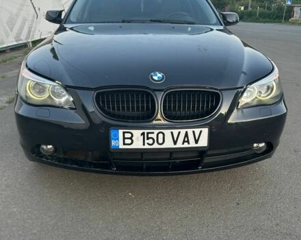 Черный БМВ 5 Серия, объемом двигателя 2 л и пробегом 290 тыс. км за 4477 $, фото 3 на Automoto.ua