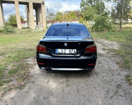 Черный БМВ 5 Серия, объемом двигателя 3 л и пробегом 500 тыс. км за 3350 $, фото 4 на Automoto.ua