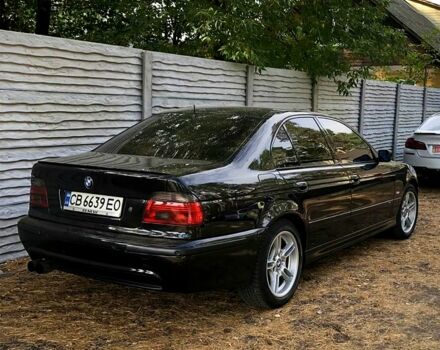 Черный БМВ 5 Серия, объемом двигателя 2.5 л и пробегом 396 тыс. км за 3900 $, фото 2 на Automoto.ua
